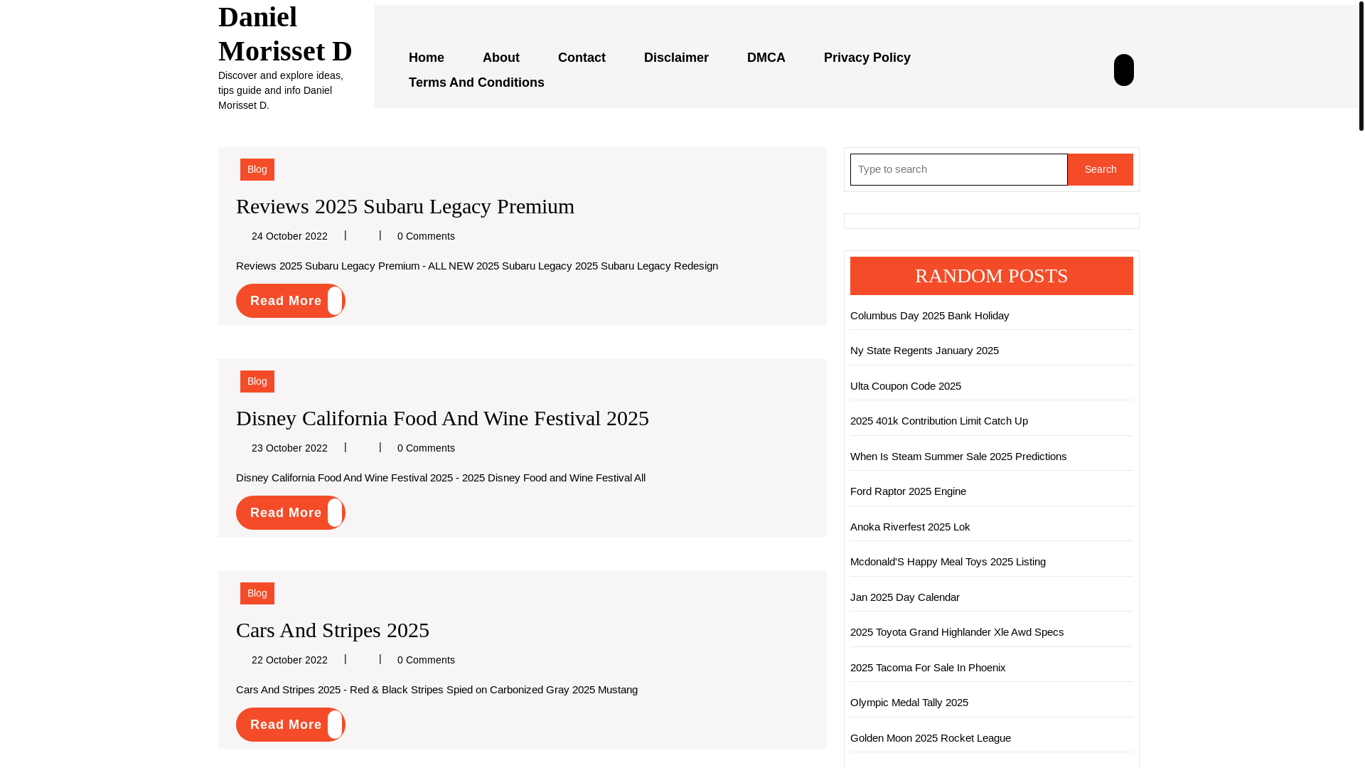 website screenshot of https://danielmorissetd.pages.dev/