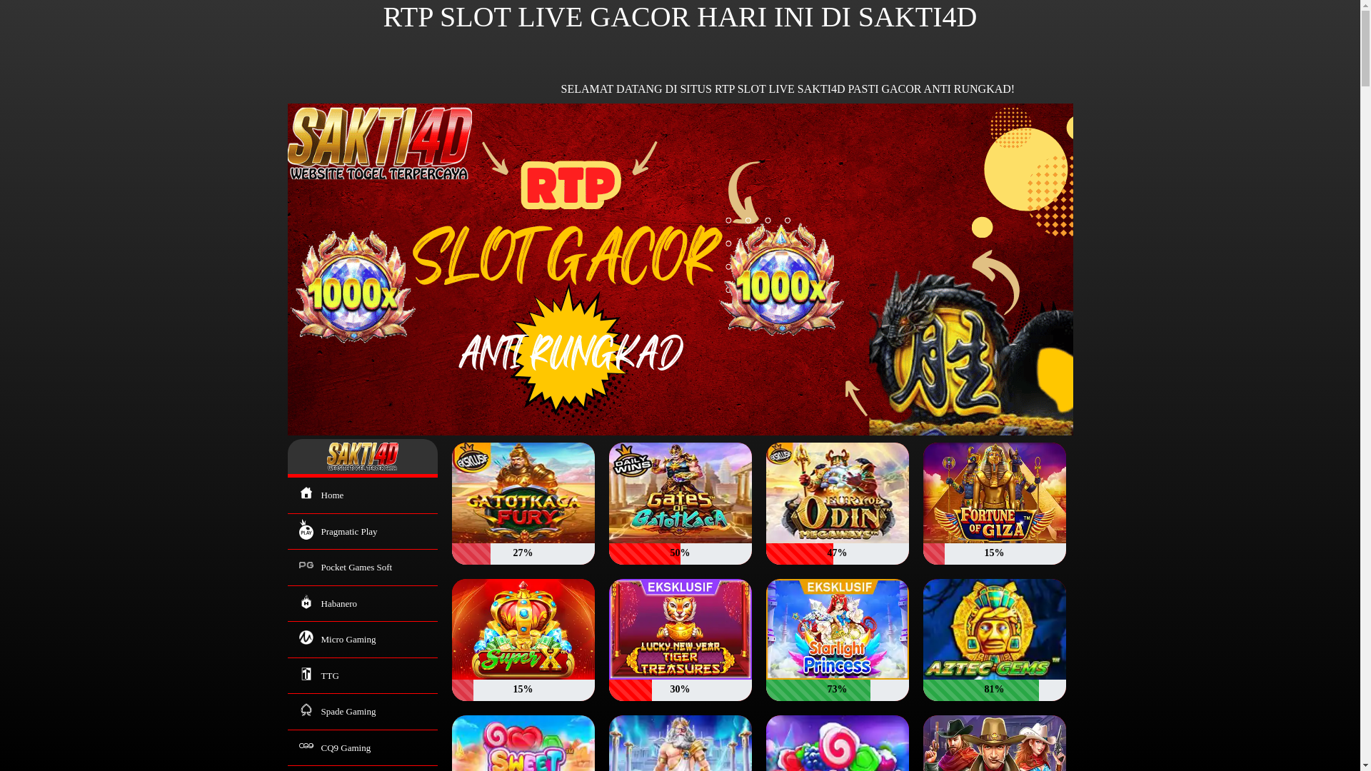 website screenshot of https://polasakti4dnew.store/