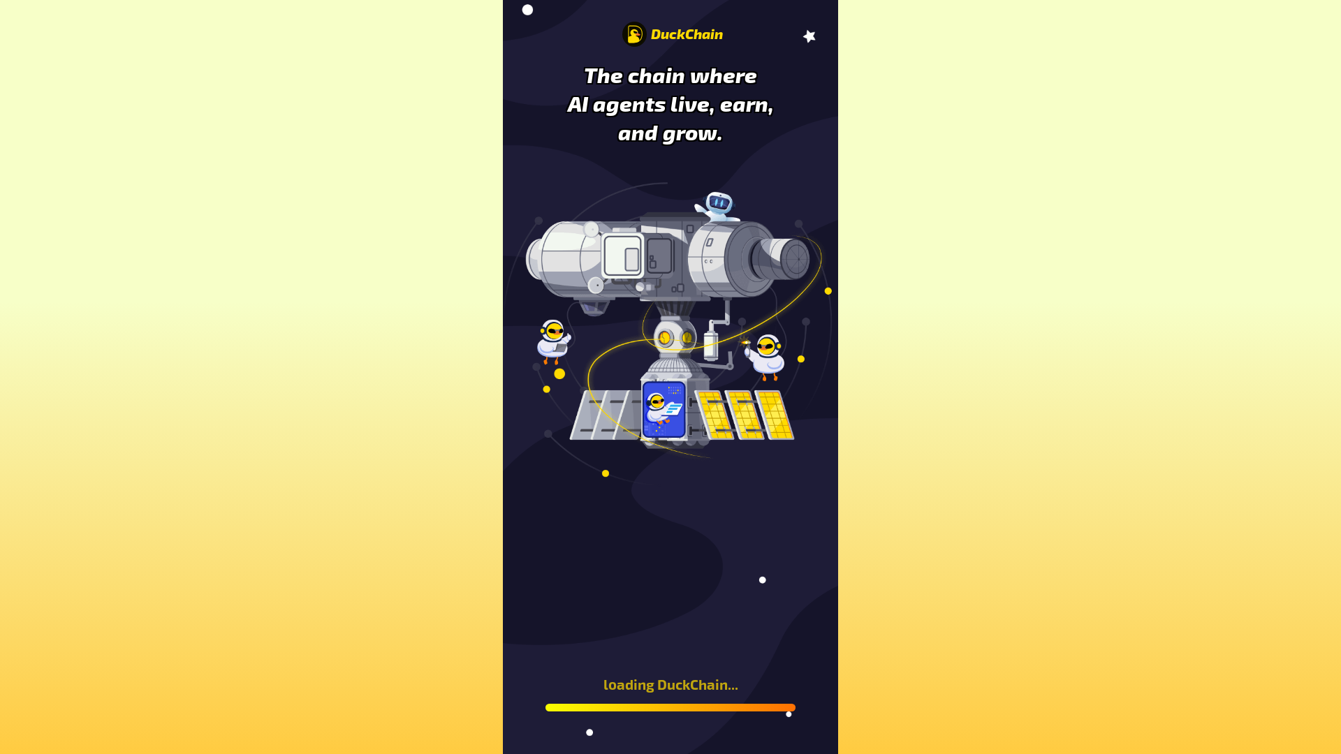 website screenshot of https://tg-duck-fe.pages.dev/