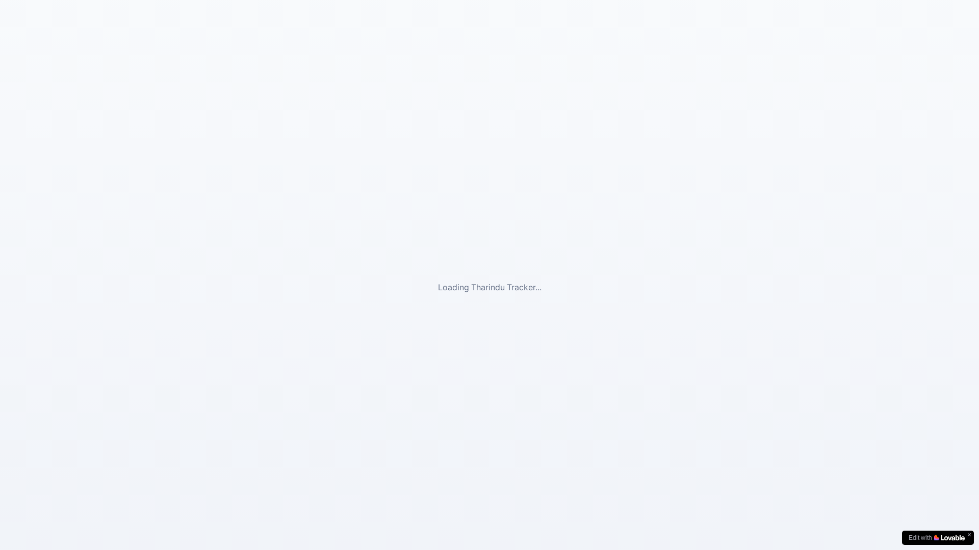 website screenshot of https://whereistharindu.org/