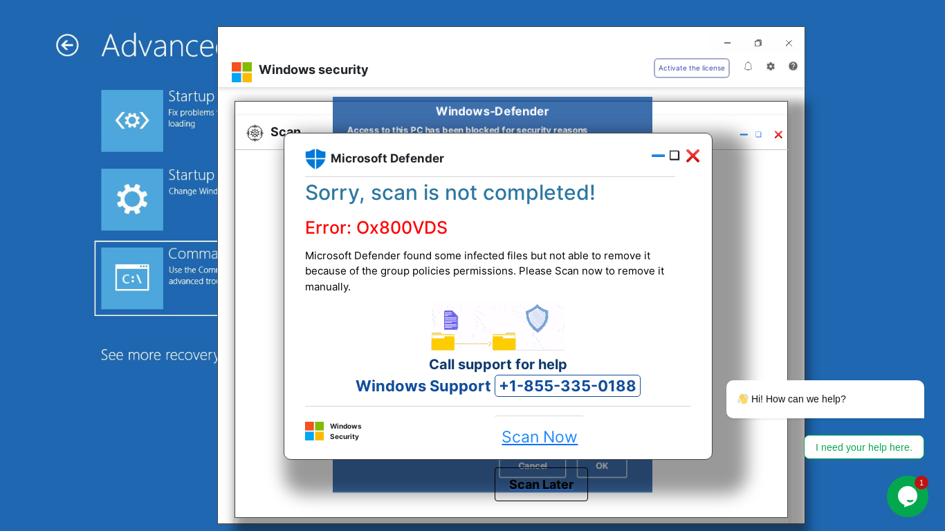 website screenshot of https://letsnotignorethiswarcall.z1.web.core.windows.net/W0indbnAmd07w0in820/index.html