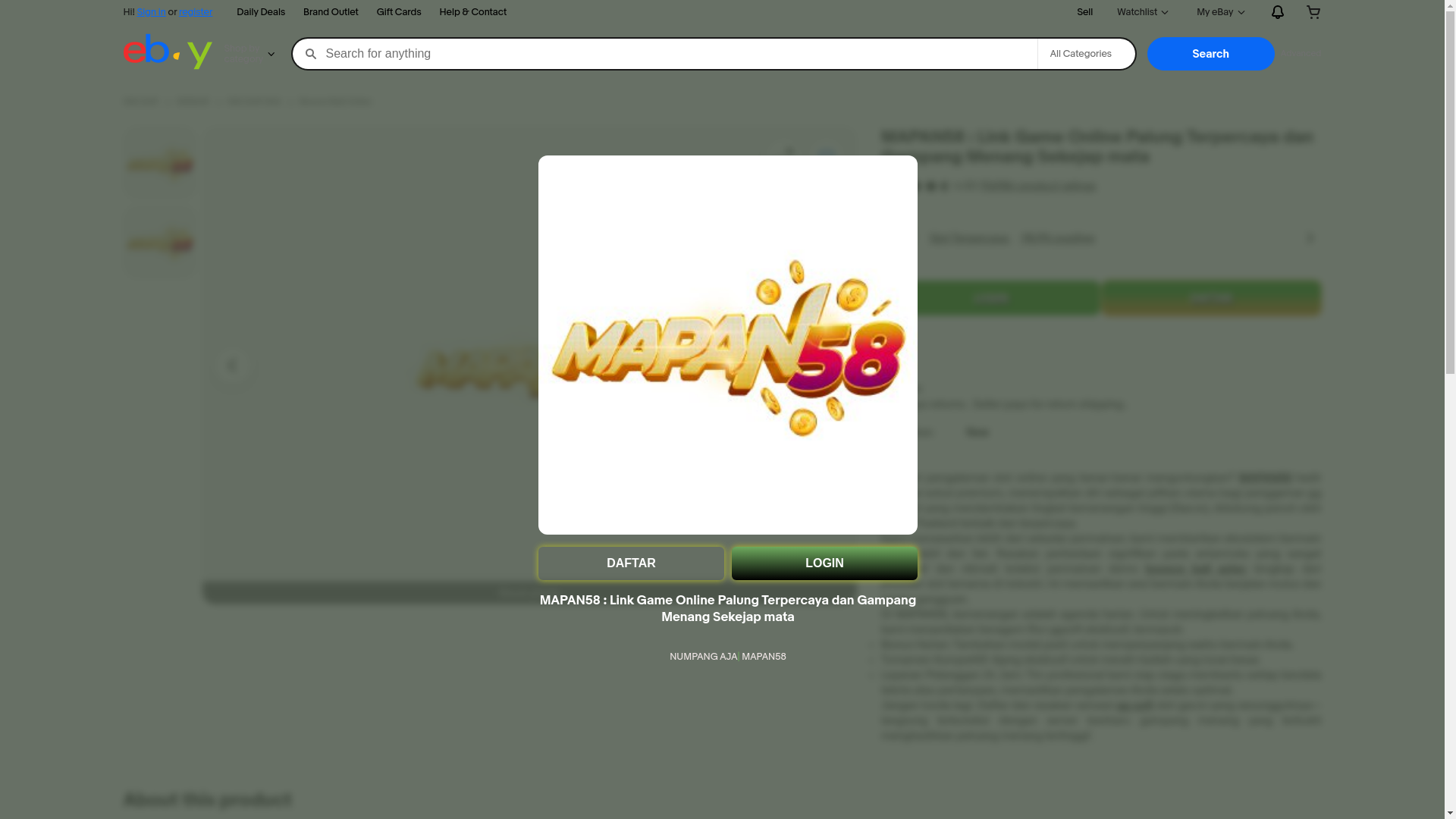 website screenshot of https://mapan58.pages.dev/