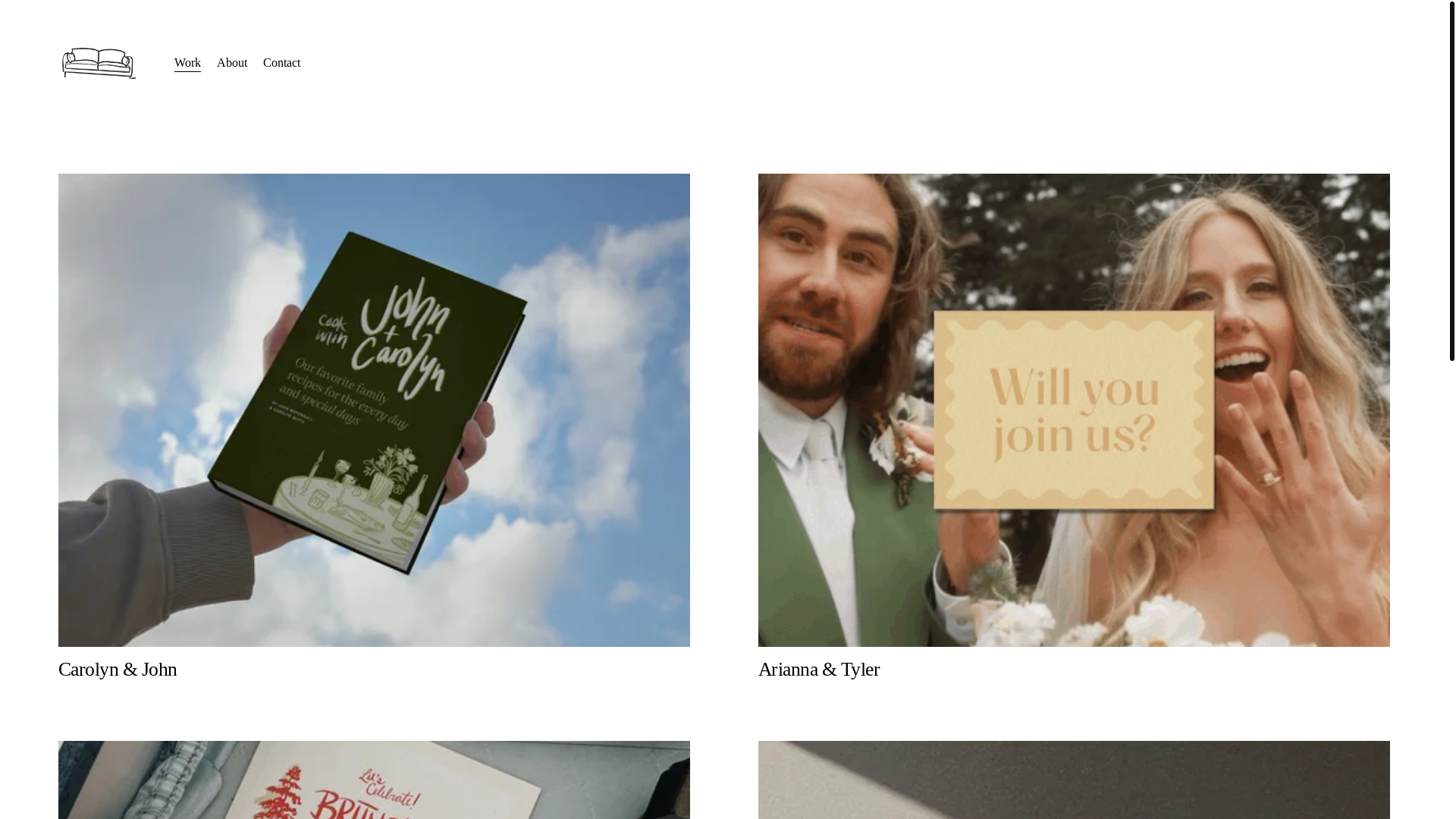 website screenshot of https://brokensofastudio.com/