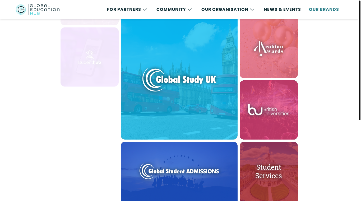 website screenshot of https://globaleducationhub.com/