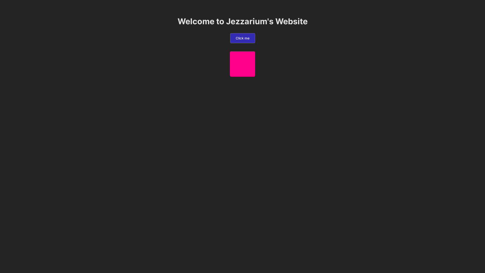 website screenshot of https://jezzarium.com/