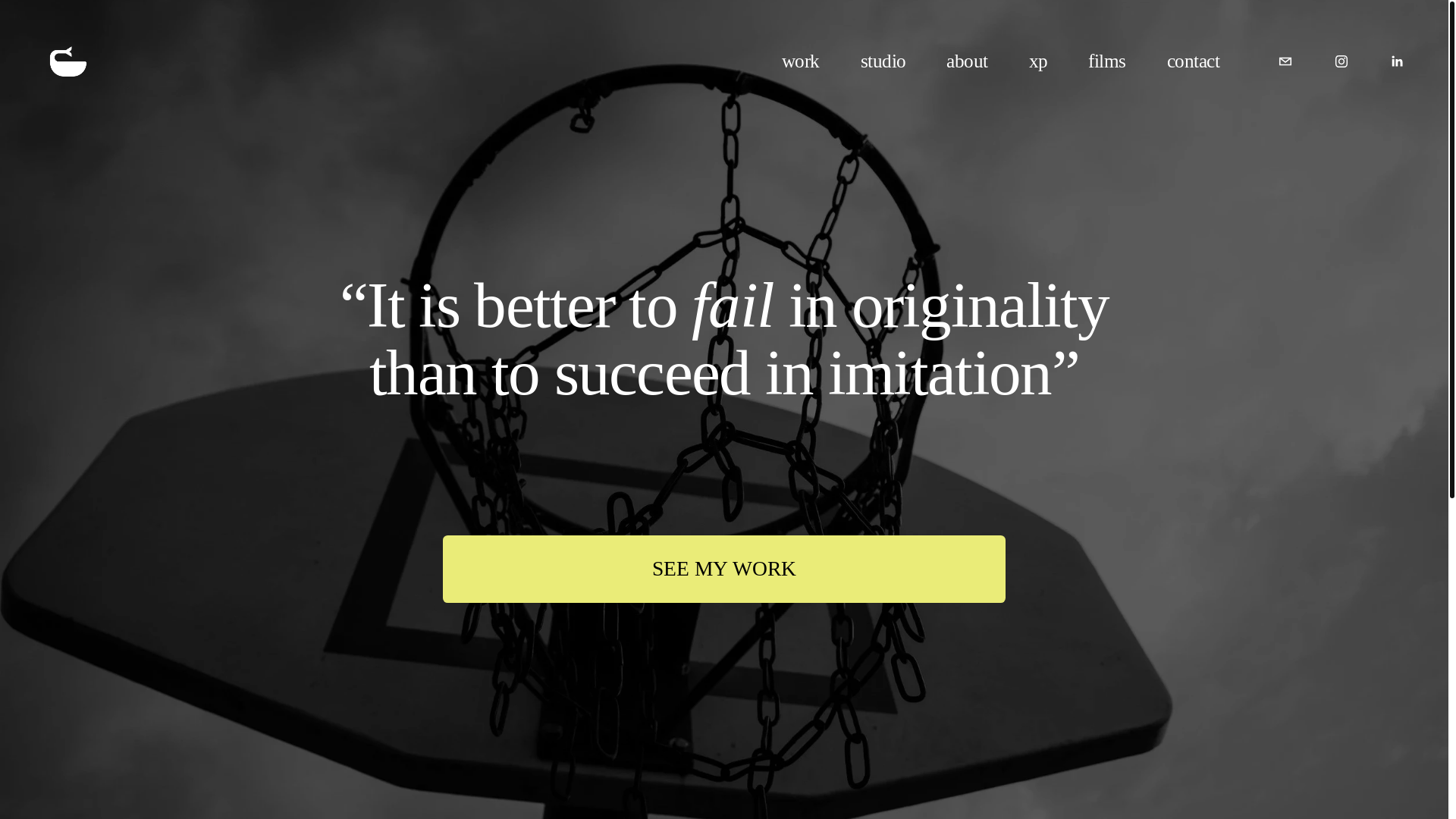 website screenshot of https://fail---big.com/