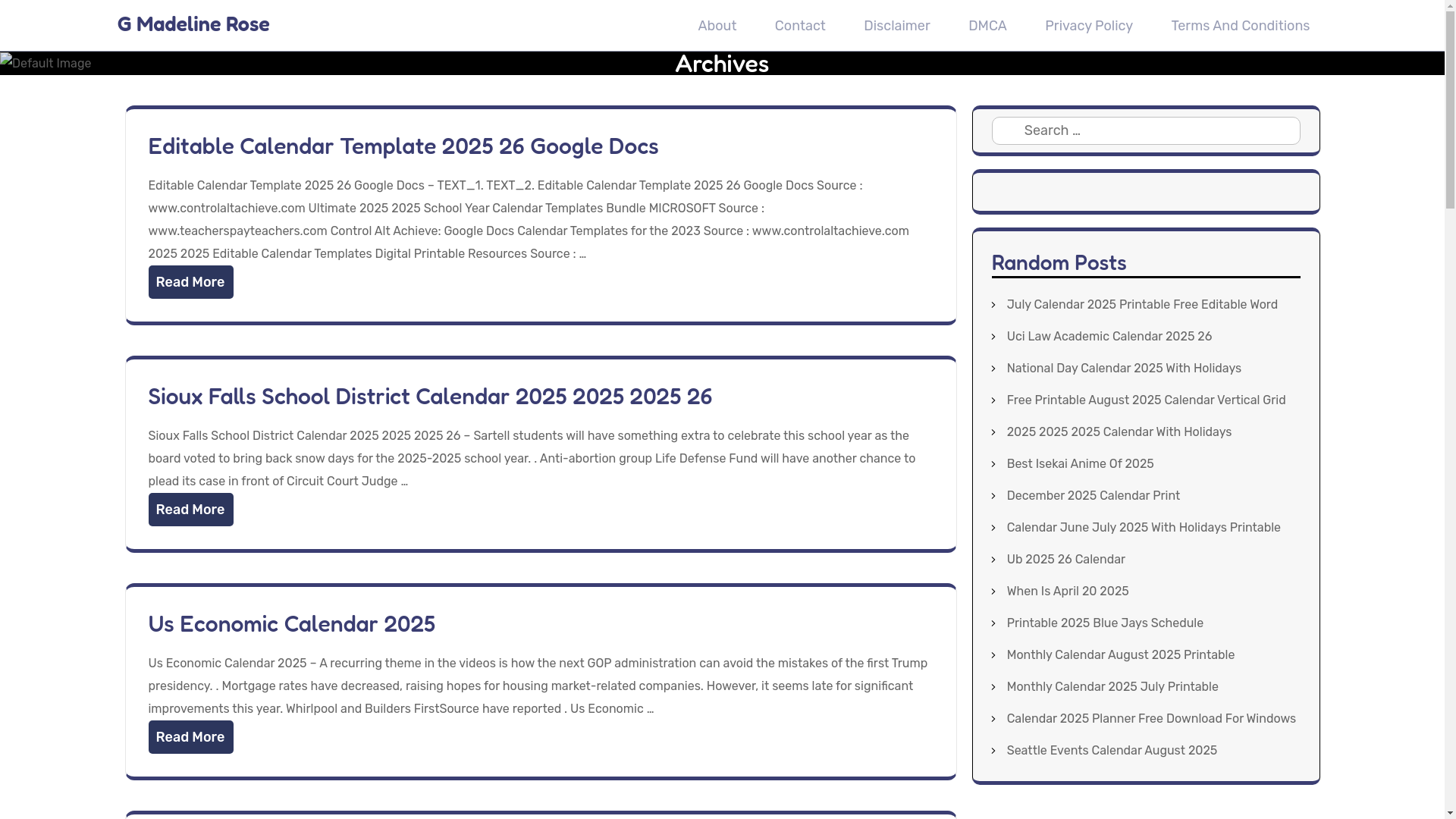 website screenshot of https://gmadelinerose.pages.dev/