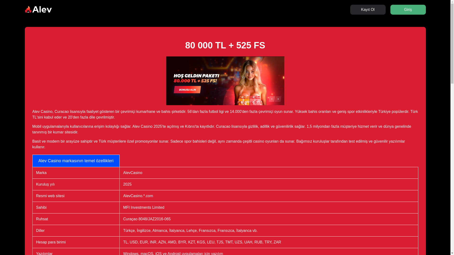 website screenshot of https://alev-casino-2025.vip/