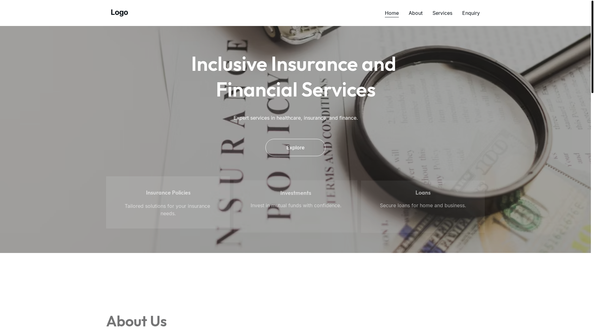 website screenshot of https://trustpolicy.in/