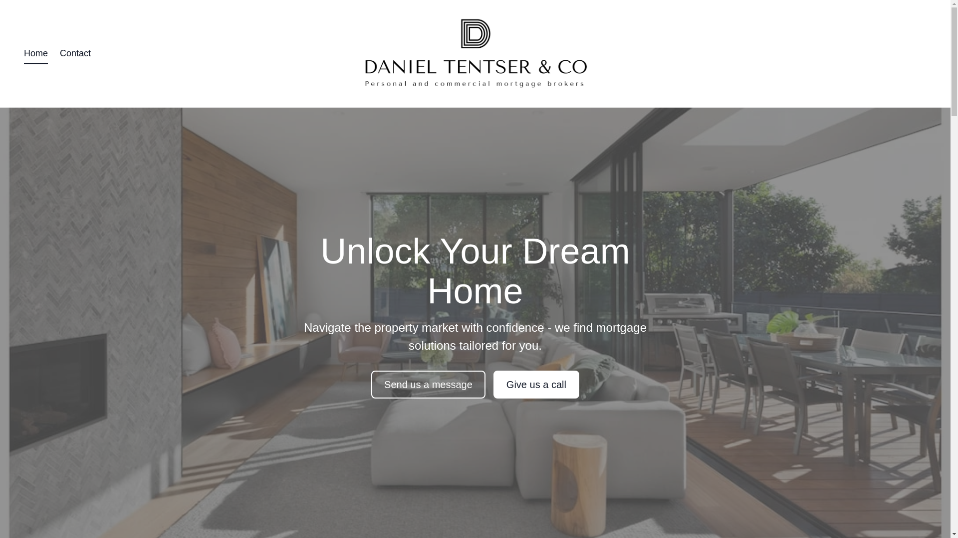 website screenshot of https://danieltentser.online/