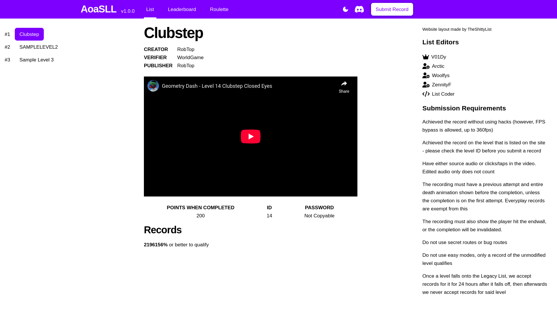website screenshot of https://aoasll.pages.dev/