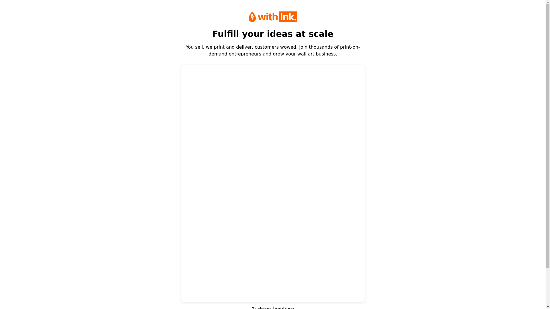 website screenshot of https://withink.pages.dev/