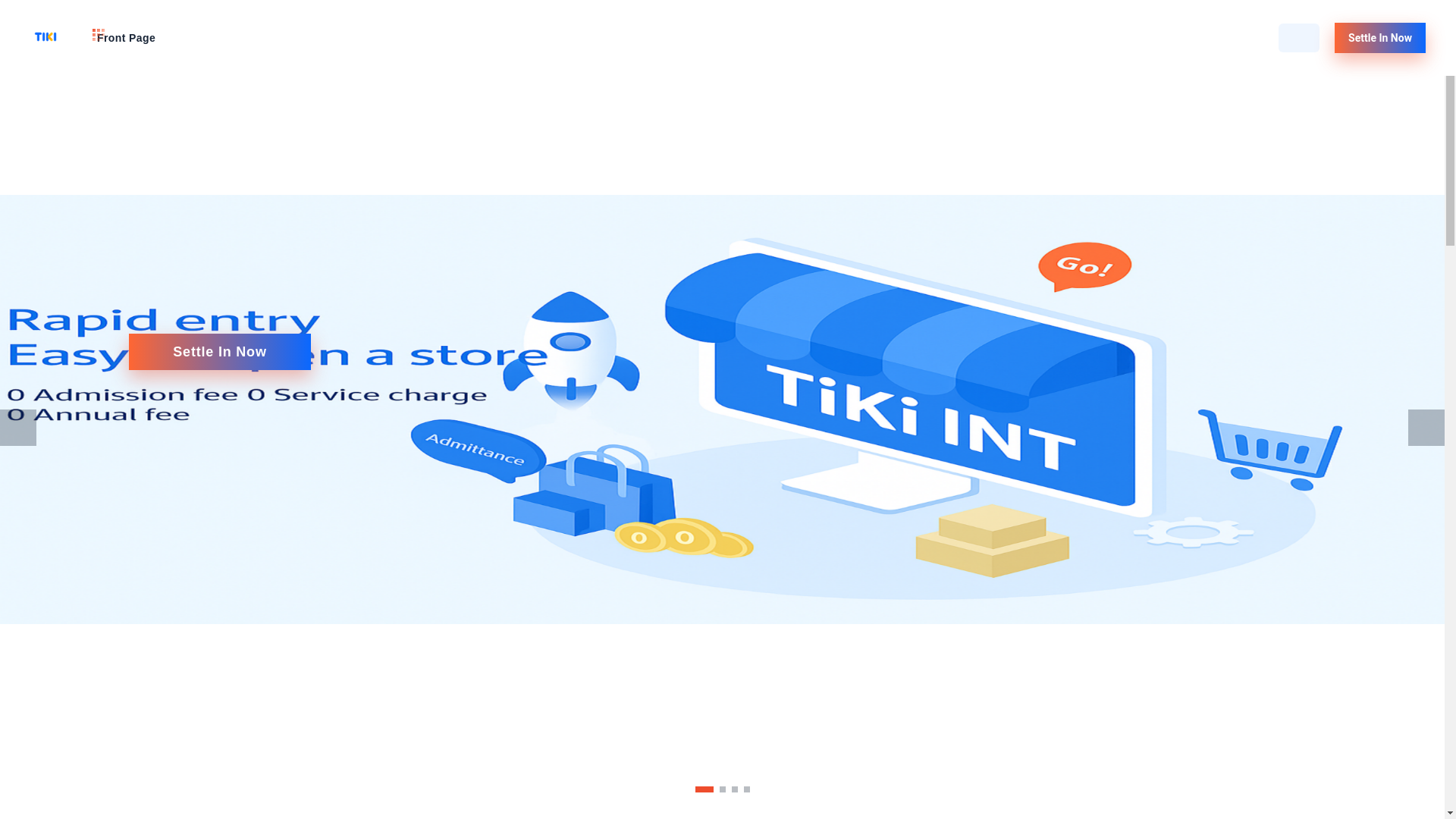 website screenshot of https://tiki-int8.top