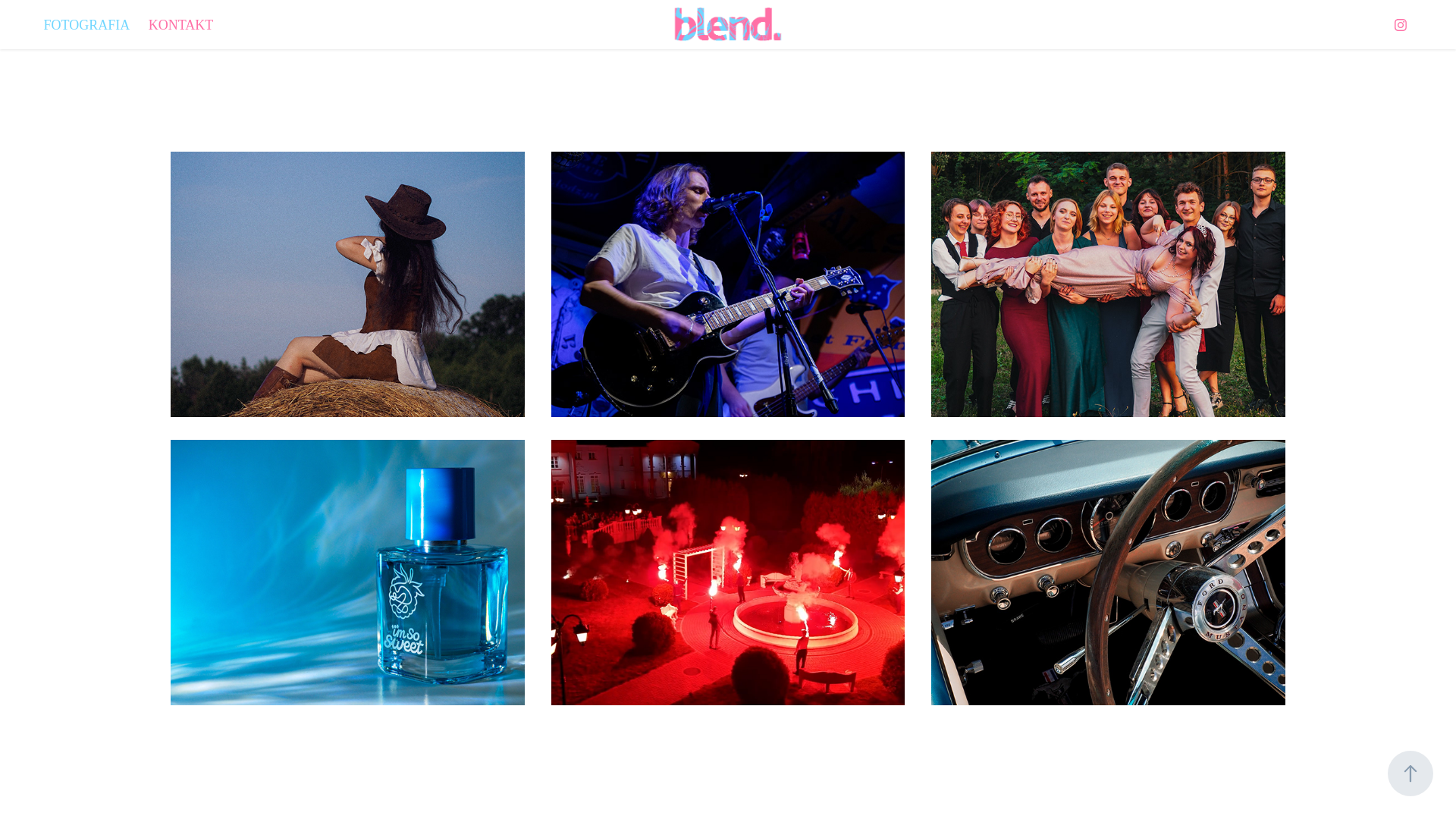 website screenshot of https://blendstudios.art/