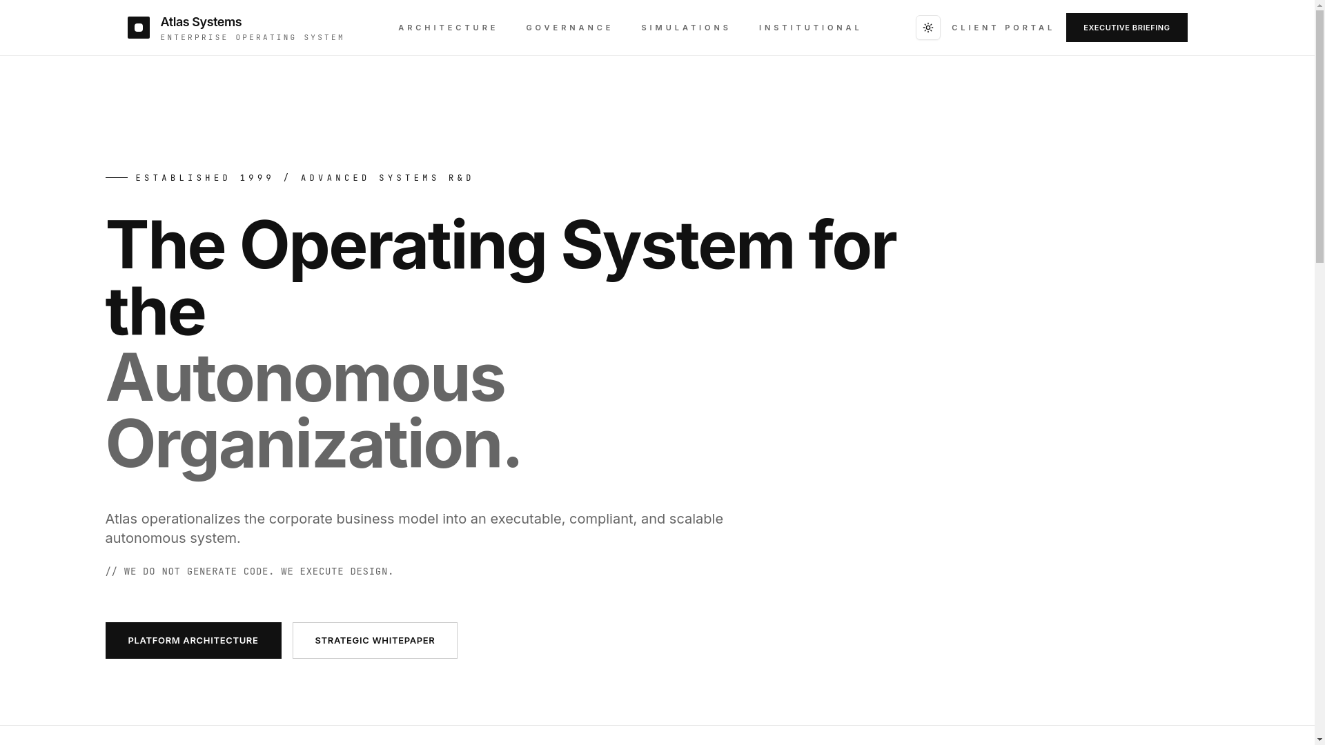 website screenshot of https://dbi-website.pages.dev/