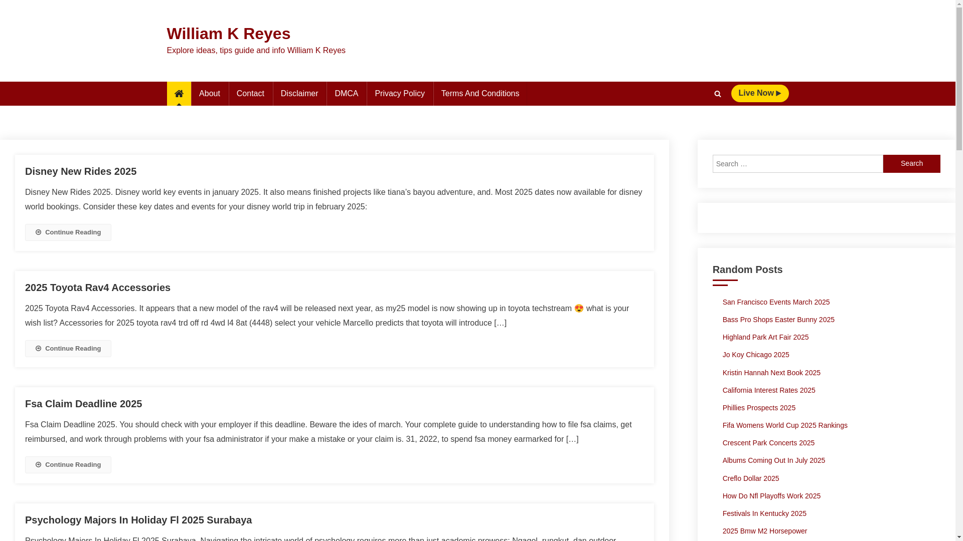website screenshot of https://williamkreyesa.pages.dev/