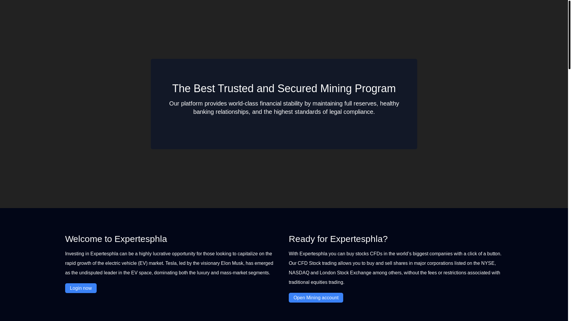website screenshot of https://expertesphla.com/