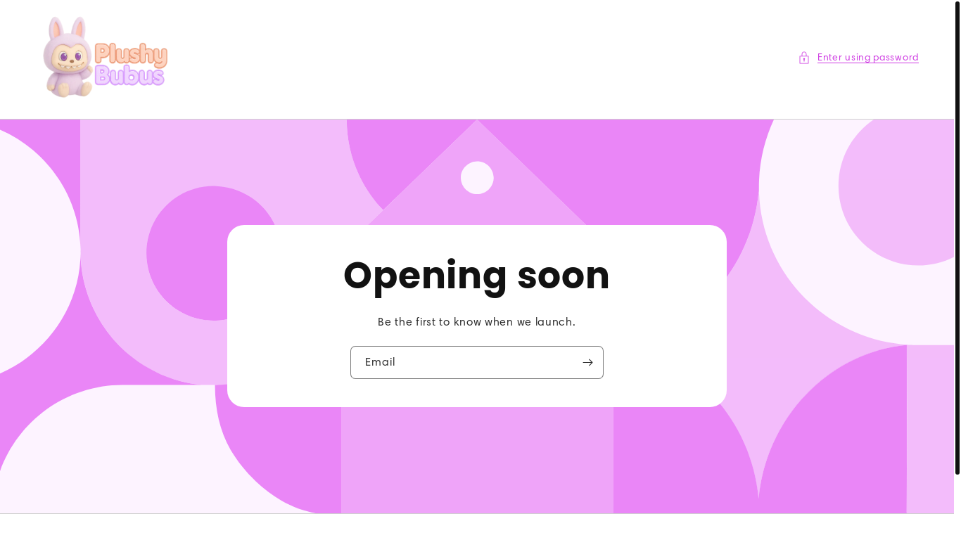 website screenshot of https://plushybubus.com/