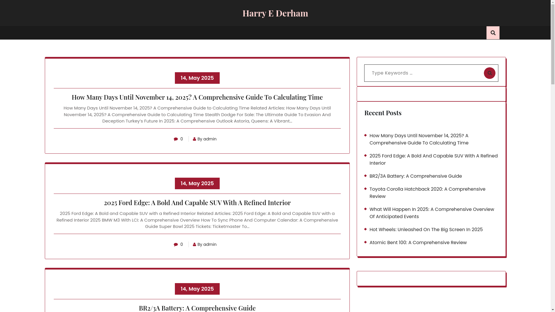 website screenshot of https://harryederham.pages.dev/
