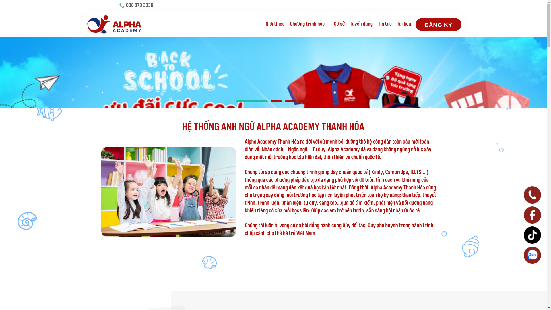 website screenshot of https://alphaacademythanhhoa.vn/