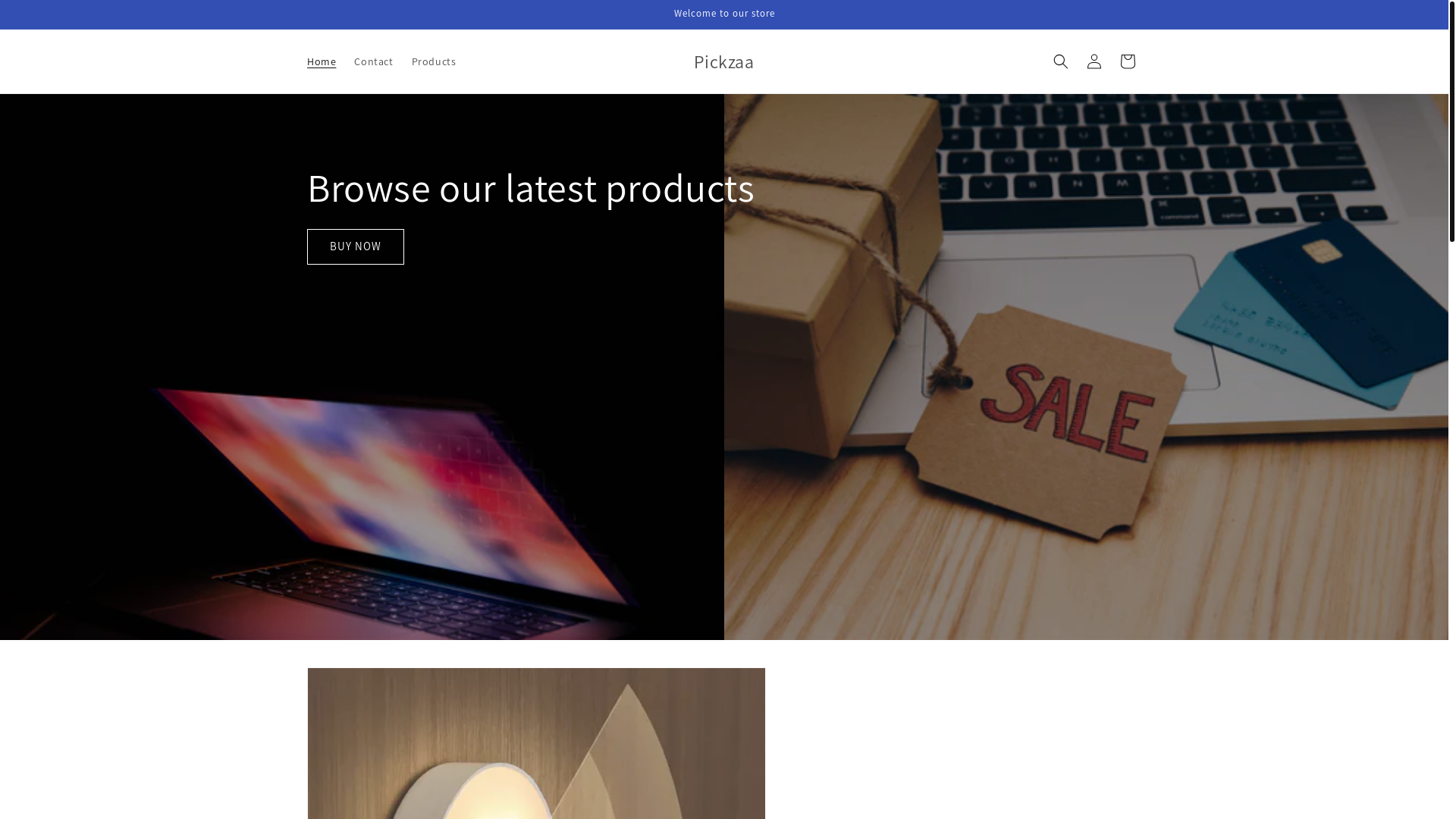 website screenshot of https://pickzaa.com/