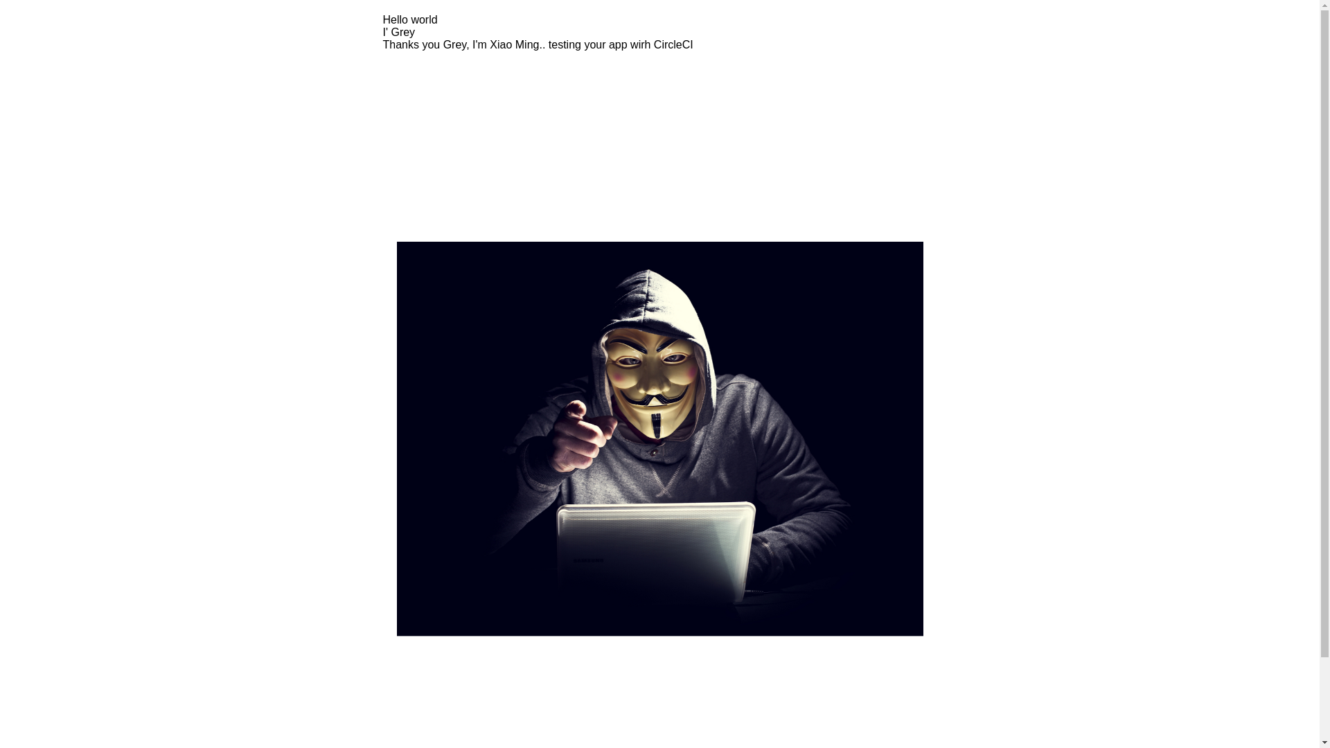 website screenshot of https://react-cicd-test.pages.dev/