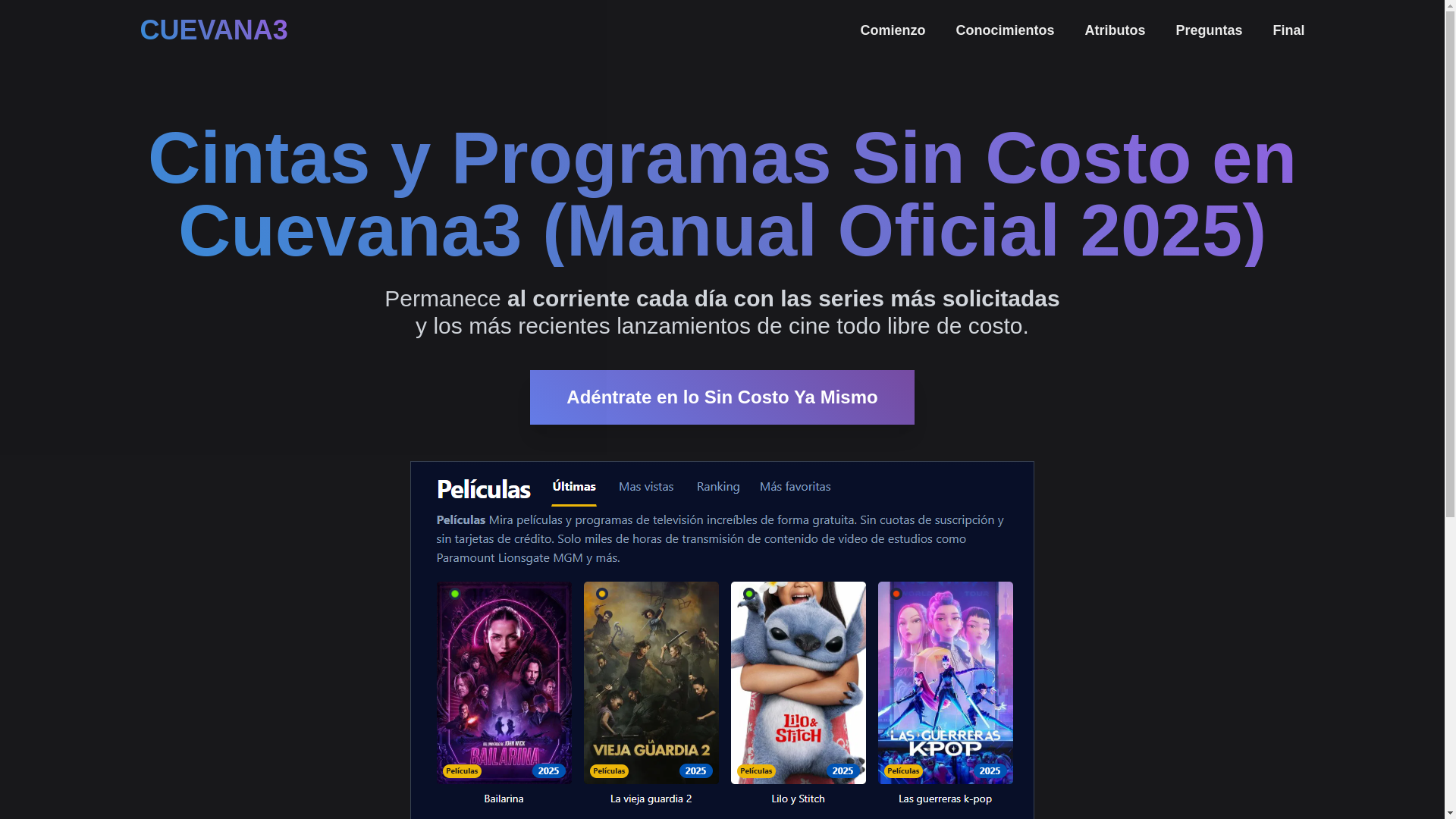 website screenshot of https://cuevana3-blbg.pages.dev/