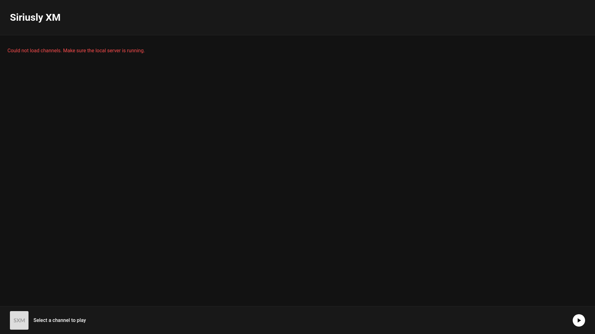 website screenshot of https://sxmproxylisten.pages.dev/