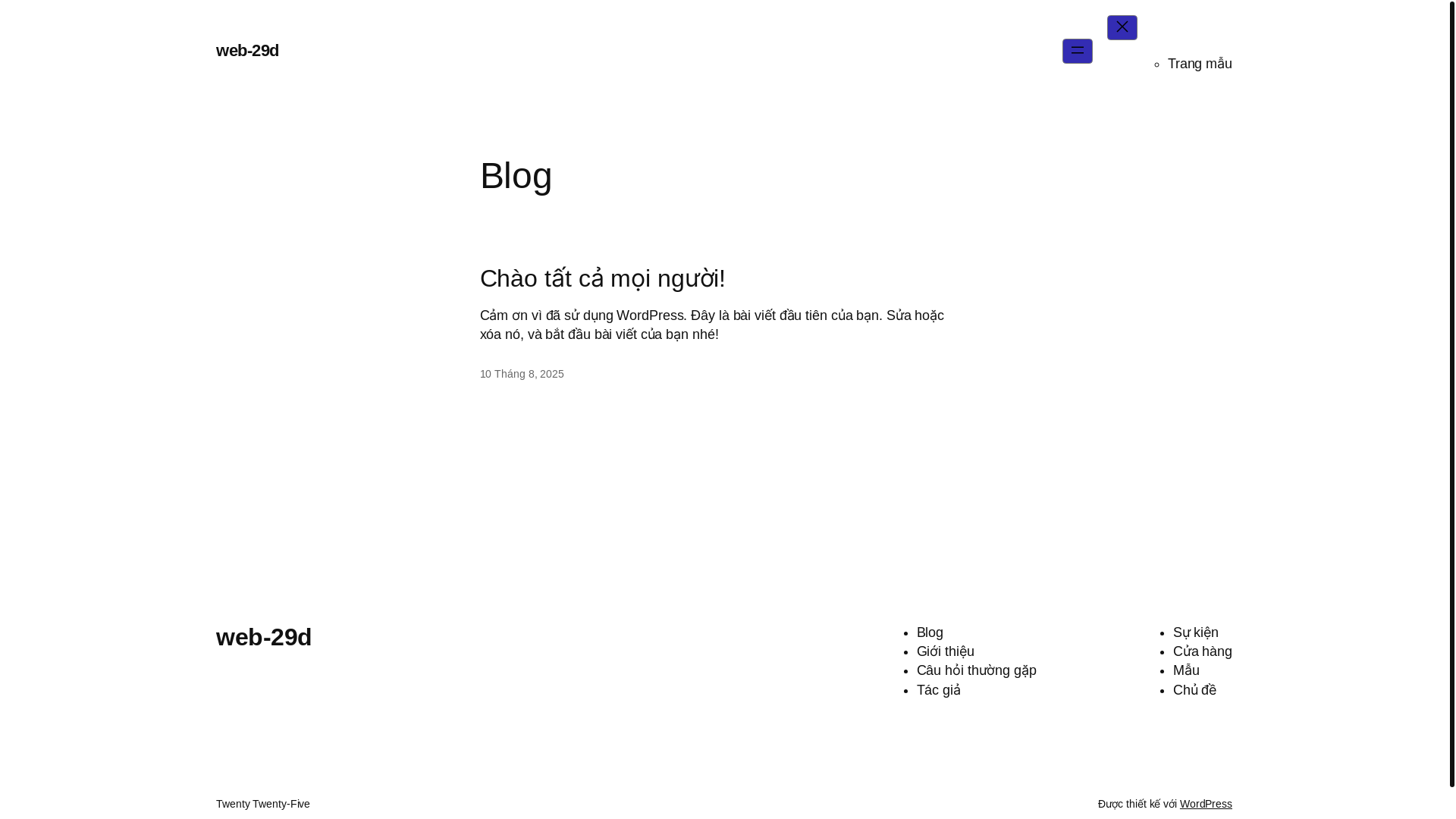 website screenshot of https://chientt.fun/
