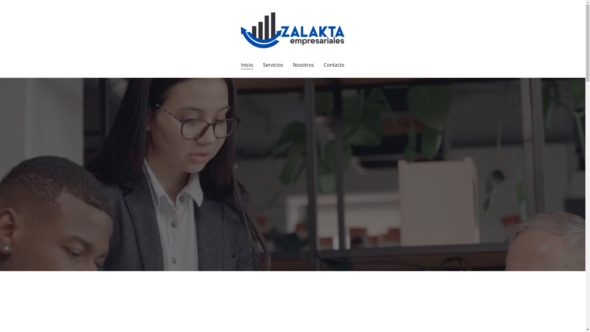 website screenshot of https://zalaktaempresariales.com/