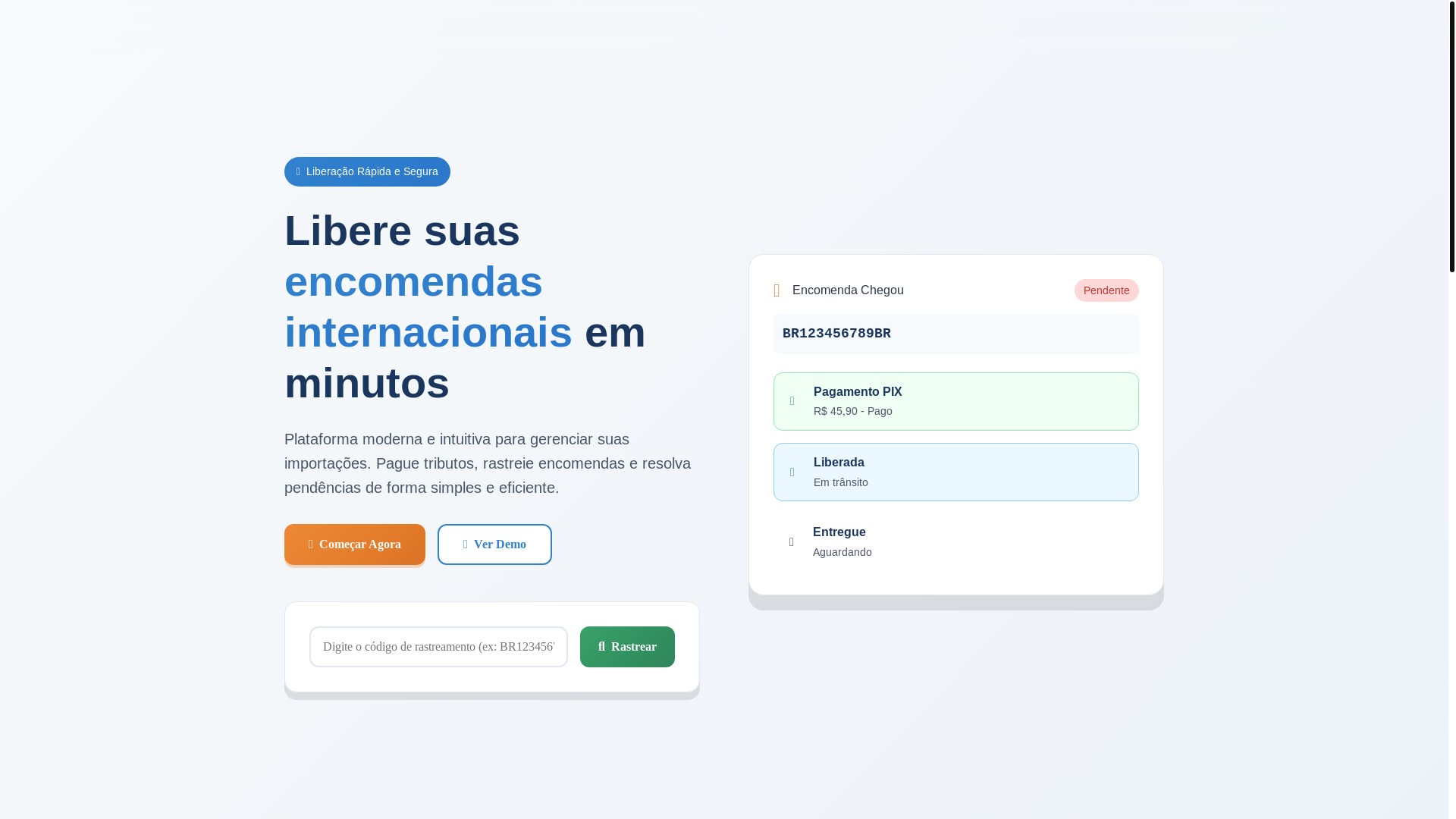 website screenshot of https://transportadoraabaetebrasil.com/