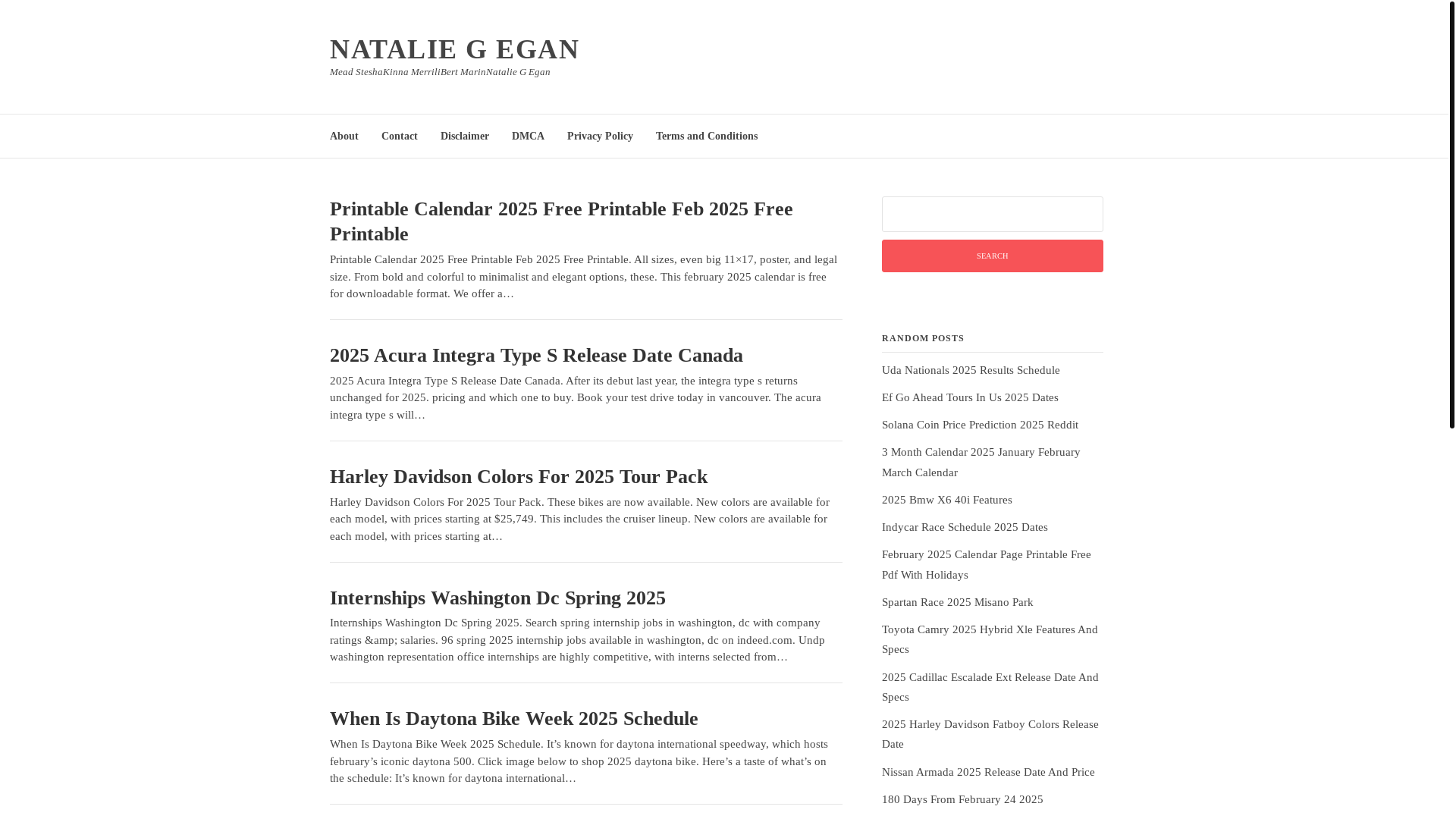 website screenshot of https://nataliegegan.pages.dev/