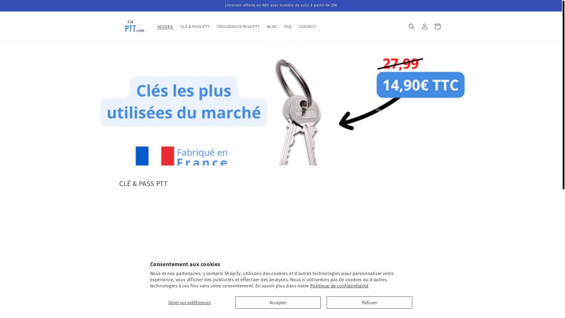 website screenshot of https://cle-ptt.com/