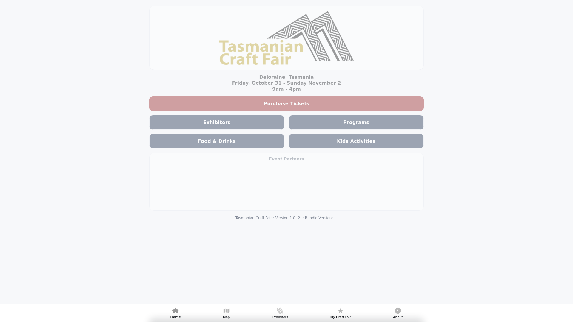 website screenshot of https://craftfair-website.pages.dev/