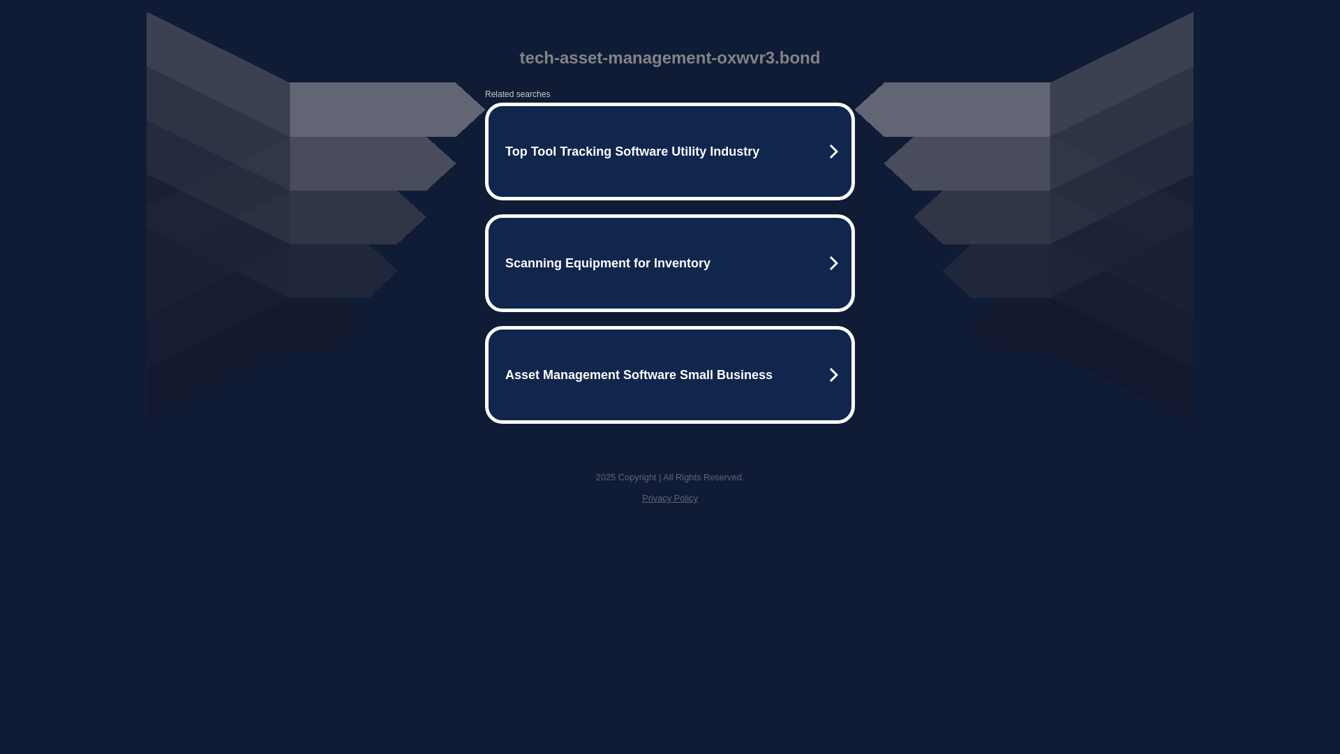 website screenshot of https://tech-asset-management-oxwvr3.bond/