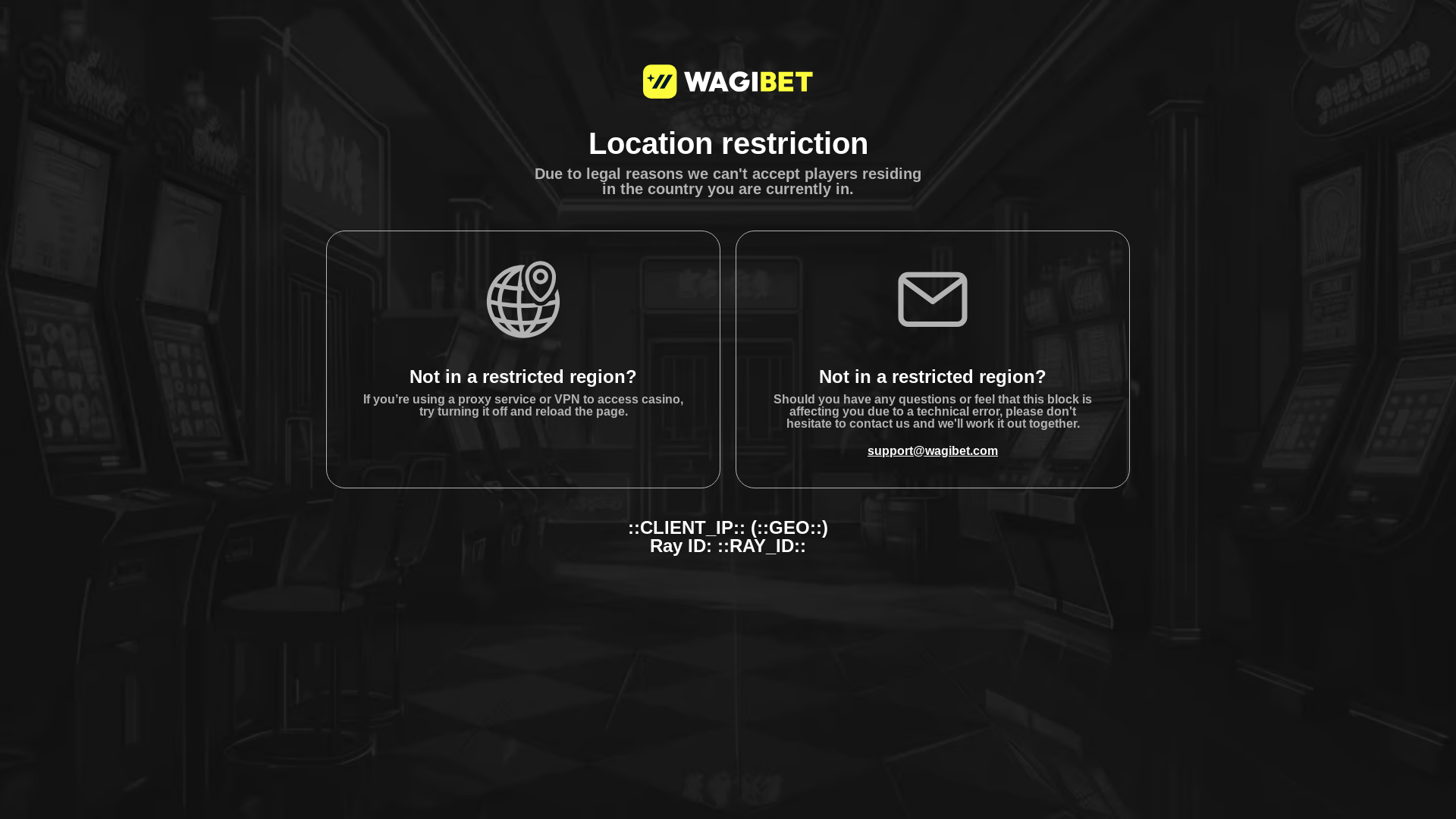 website screenshot of https://cloudflare-block-page-wagibet.pages.dev/