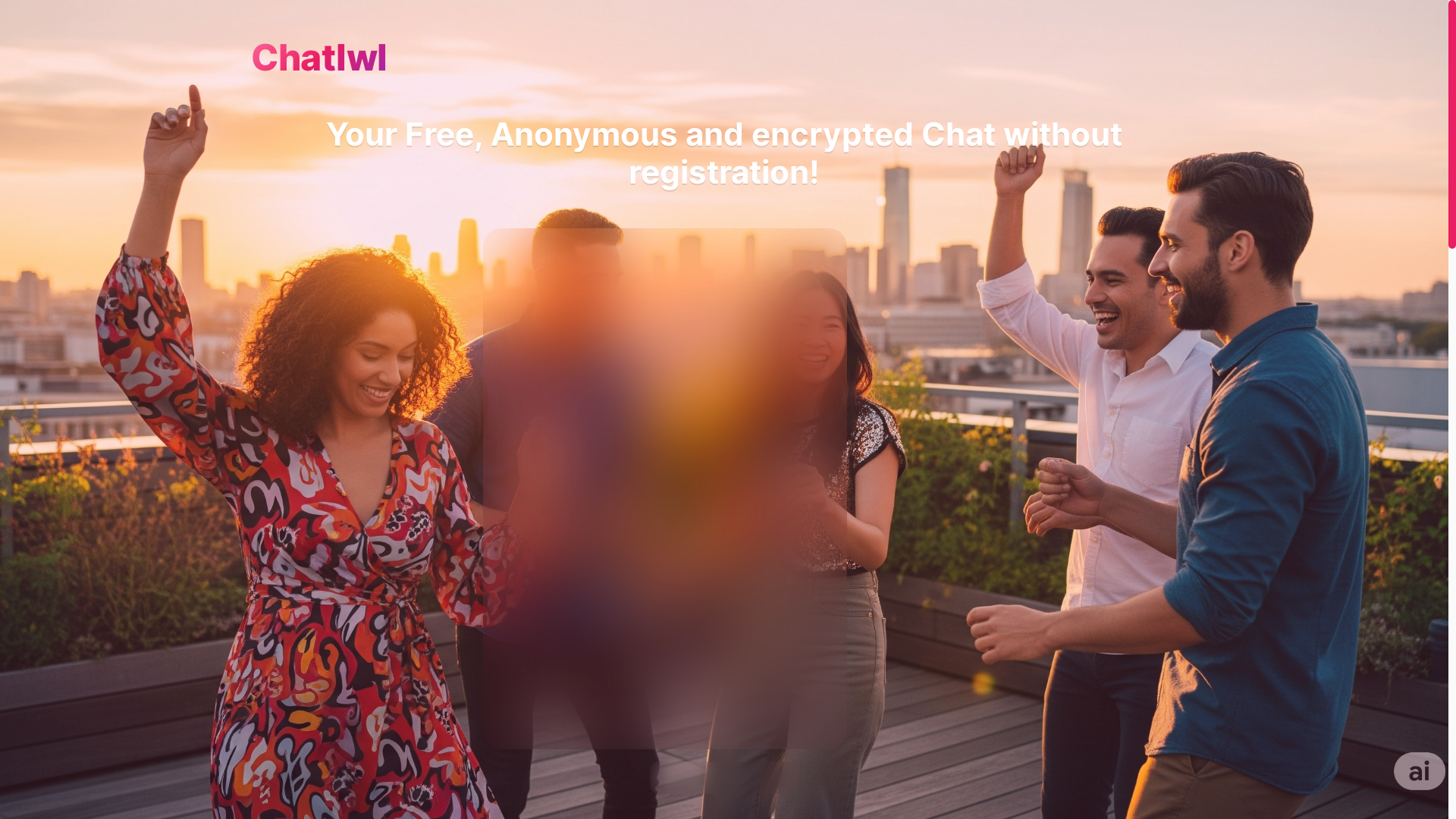 website screenshot of https://chatiwi.com/