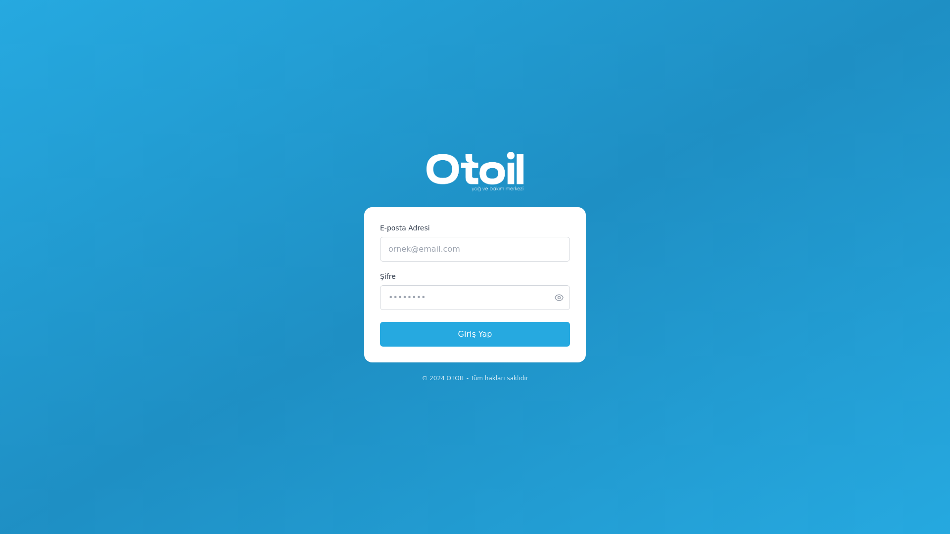 website screenshot of https://otoil-arac-bakim.pages.dev/