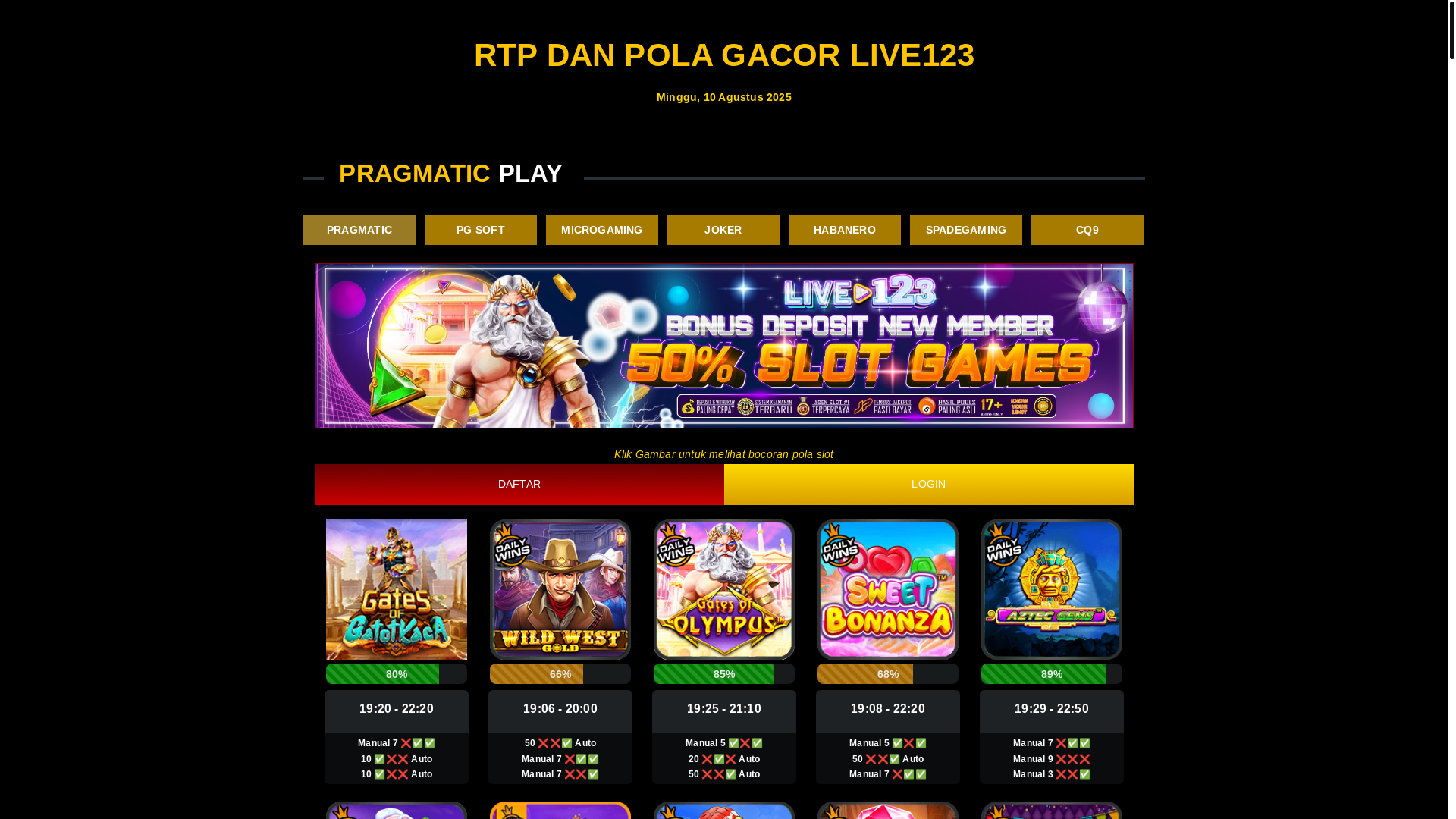 website screenshot of https://rtplive123bus2.com/