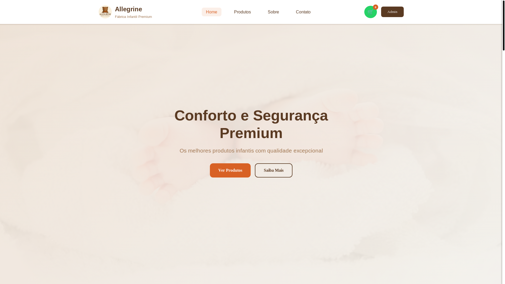 website screenshot of https://fabricaallegrine.pro/