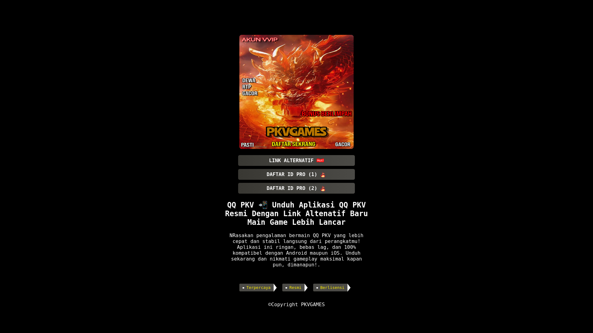 website screenshot of https://taarifpkv.pages.dev/