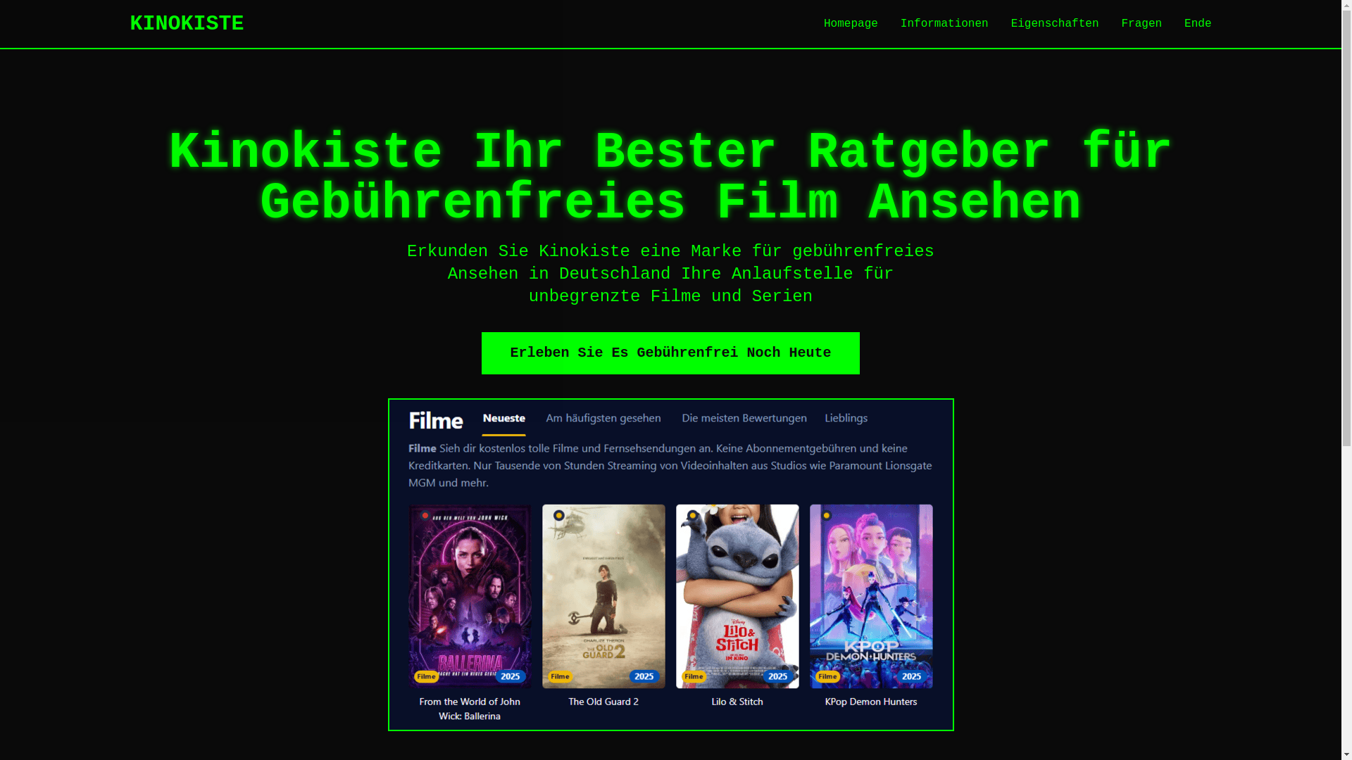 website screenshot of https://kinokiste-6egc.pages.dev/