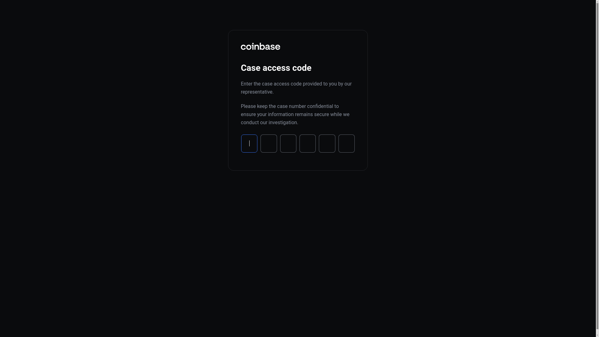 website screenshot of https://822743t-coinbase.com/