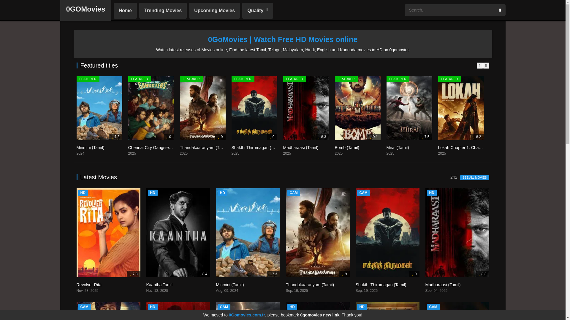 website screenshot of https://1tamilyogi.website/