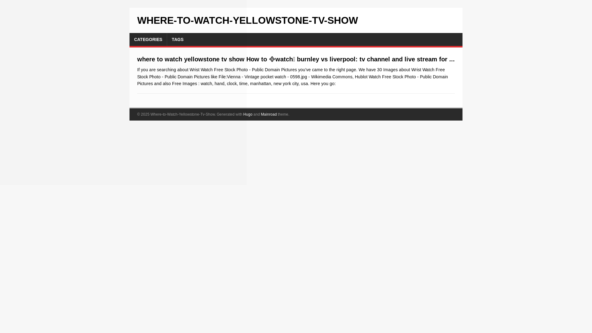 website screenshot of https://where-to-watch-yellowstone-tv-show.pages.dev/