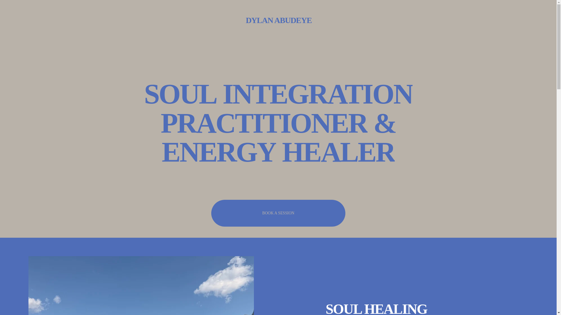 website screenshot of https://dylanabudeye.com/