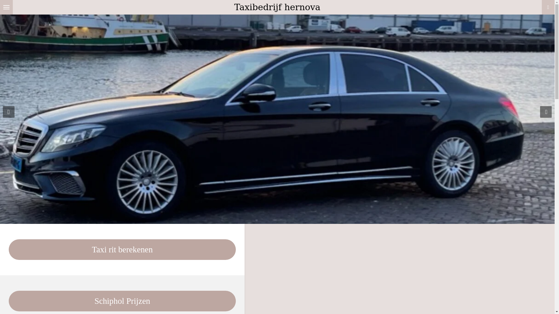 website screenshot of https://haarlemtaxi023.nl/