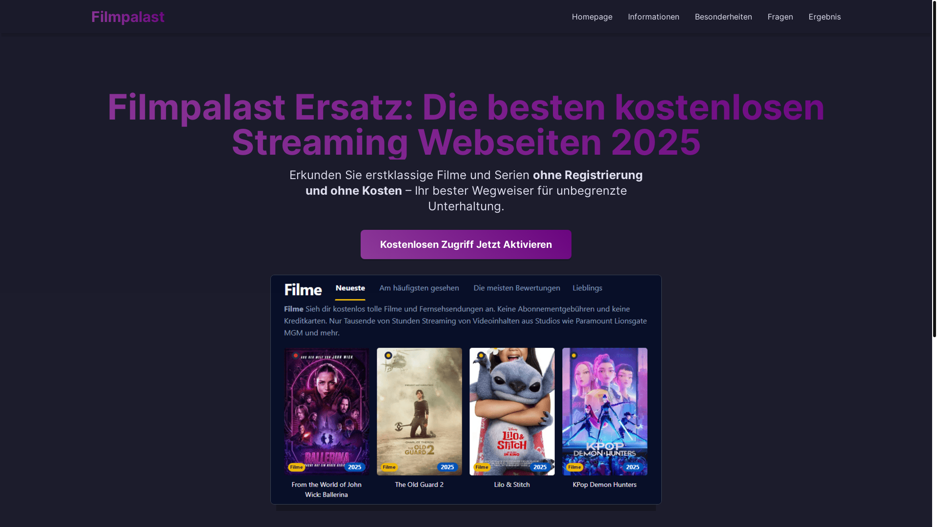 website screenshot of https://filmpalast-3hq8.pages.dev/