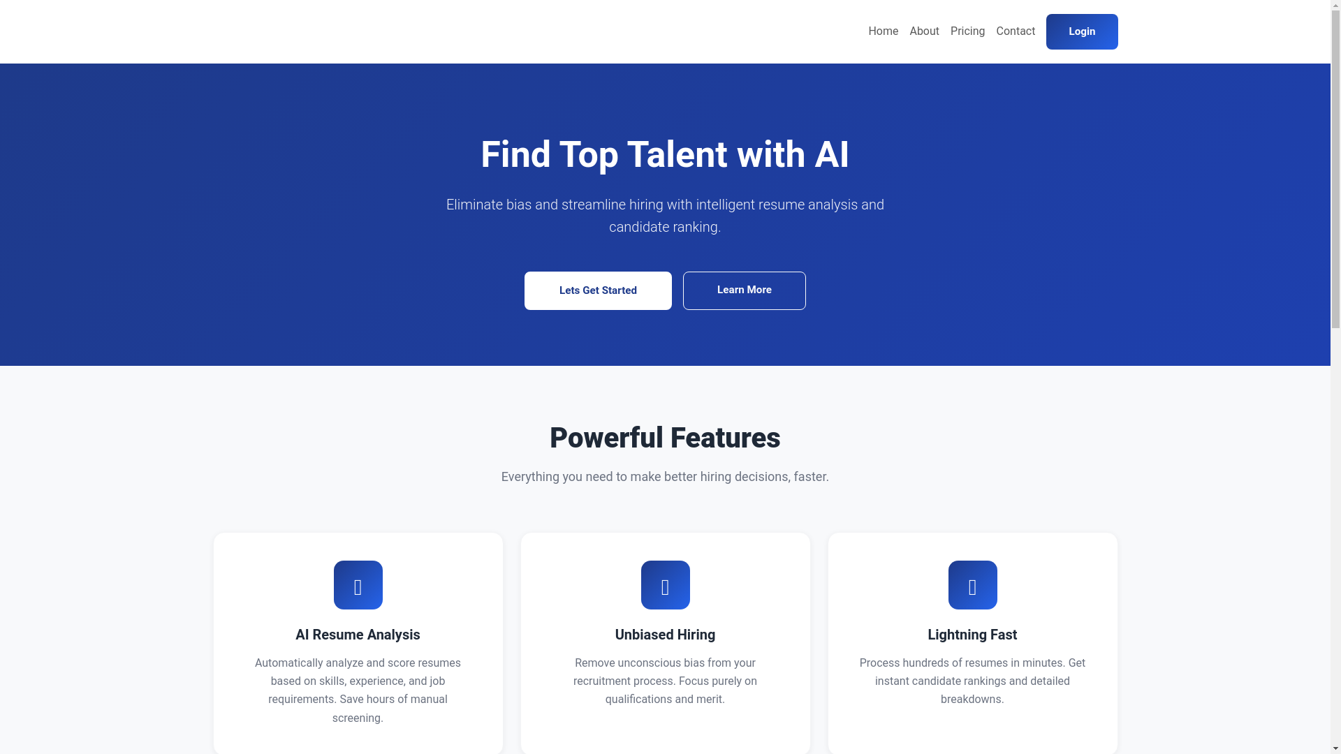 website screenshot of https://hibahr.com/