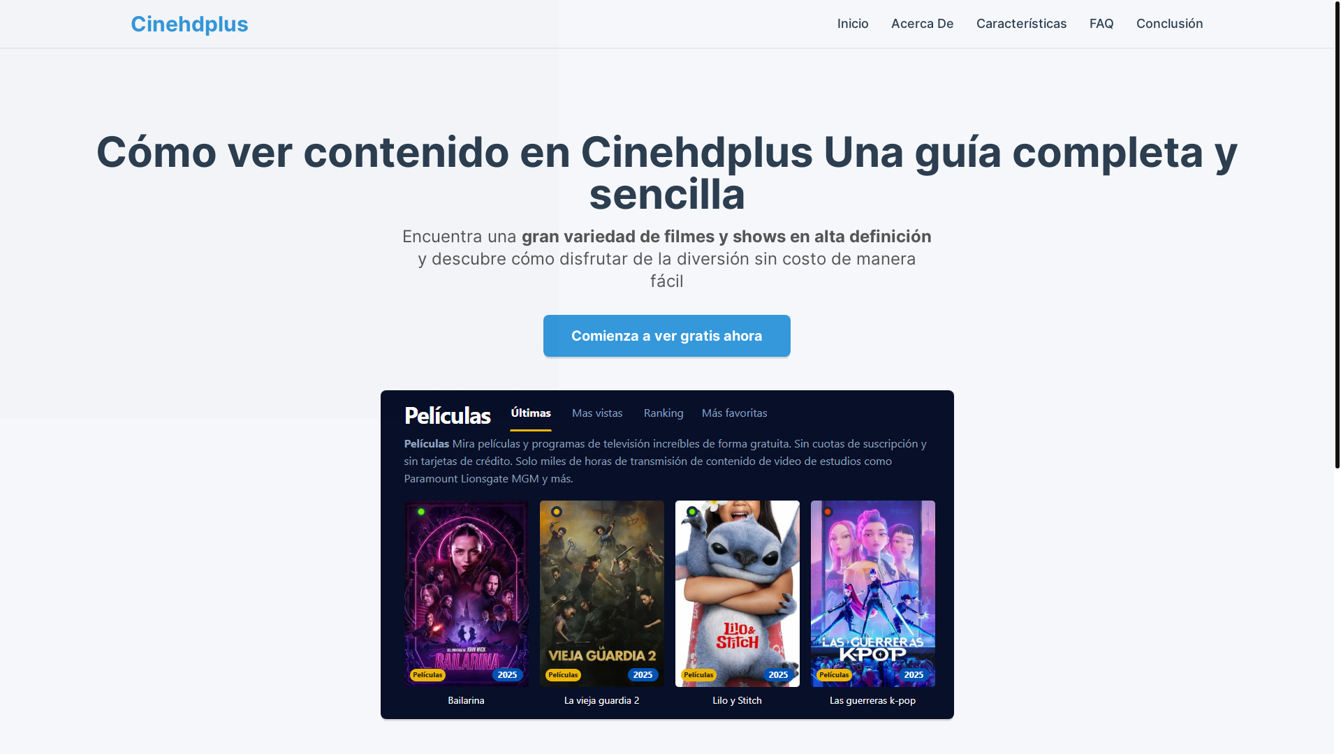 website screenshot of https://cinehdplus-ylu4.pages.dev/